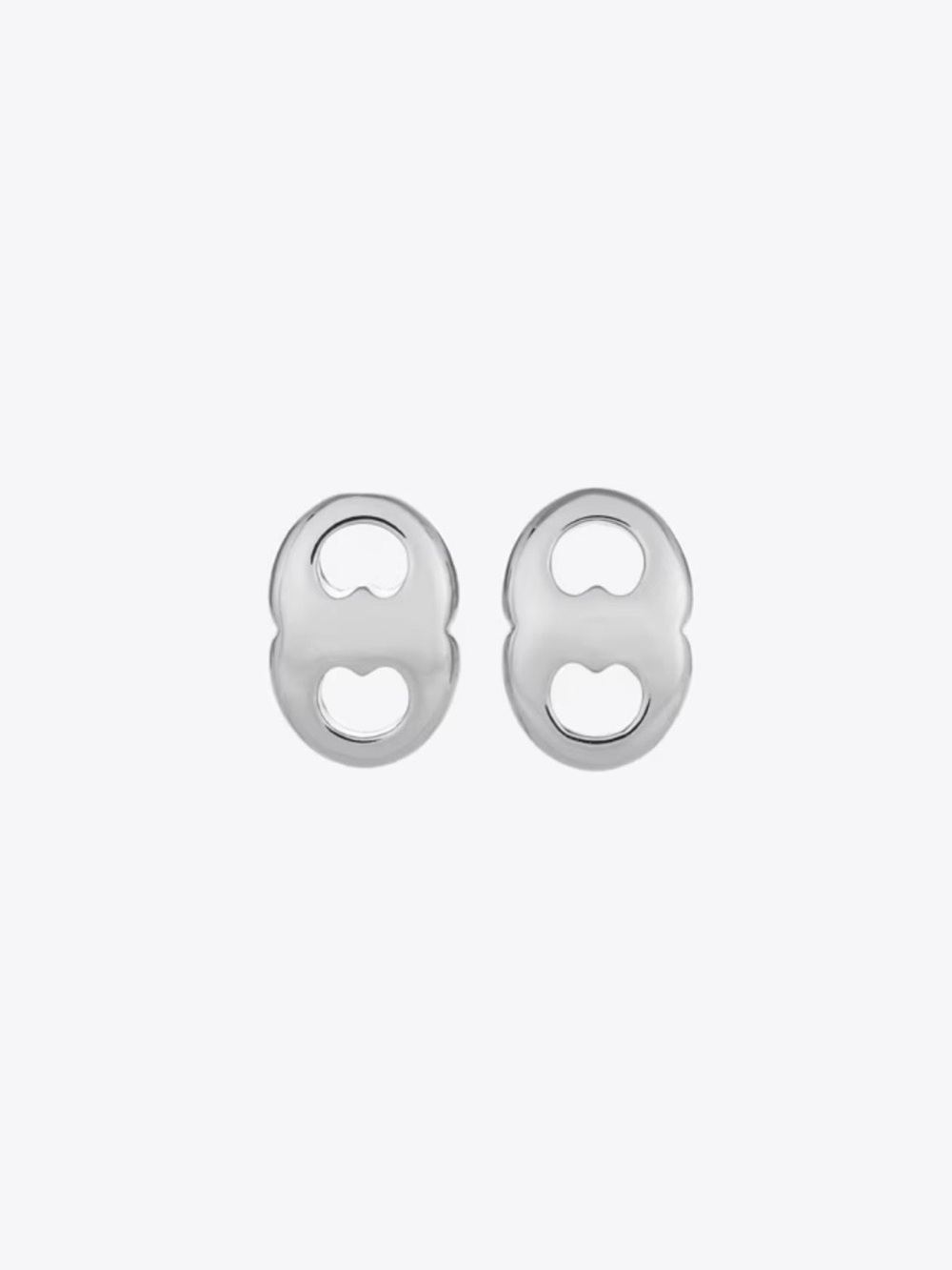 Tory Burch - Silver - Gemini - Stud Earrings